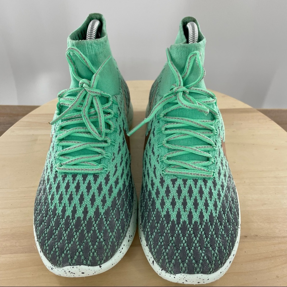 Womens Nike Lunarepic Flyknit Shield Green Glow. Sneakers SZ 6.5 - Picture 5 of 10